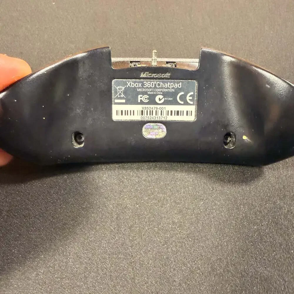 Microsoft Xbox 360 Chatpad Messenger Keyboard Controller Attachment